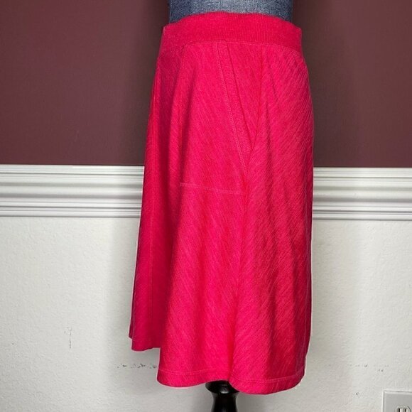 Talbots pink midi skirt with pockets size Small - Picture 2 of 3